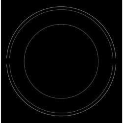 Plita electrica incorporabila Hotpoint-Ariston HRD 5030 B (Black) Thumb