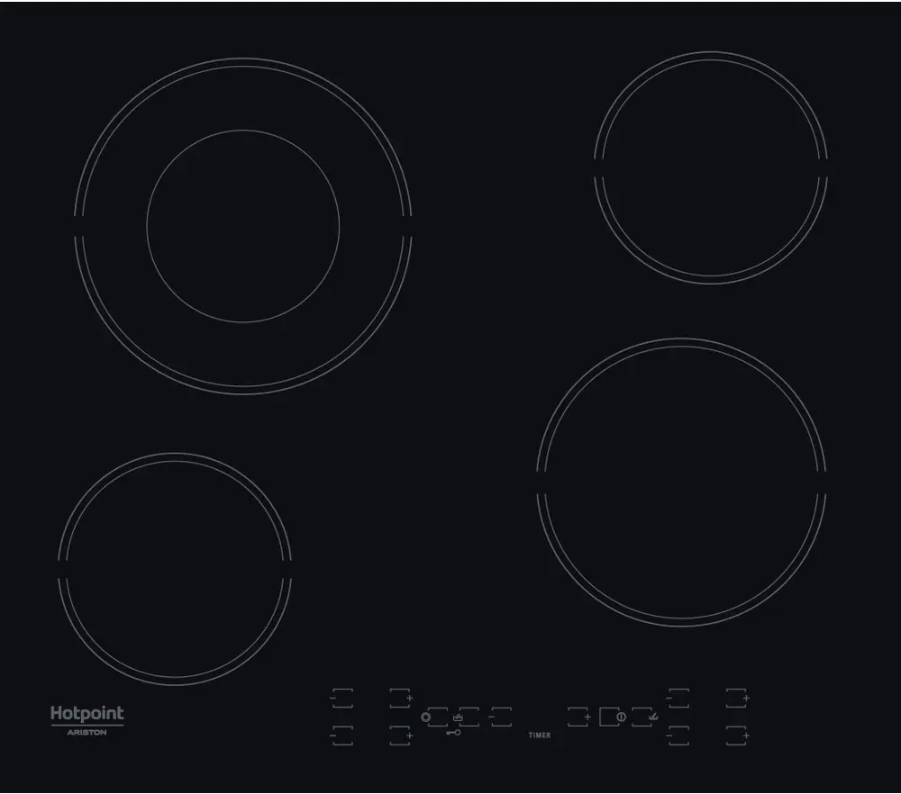 Plita incorporabila cu inductie Hotpoint-Ariston HR 615 C (Black)