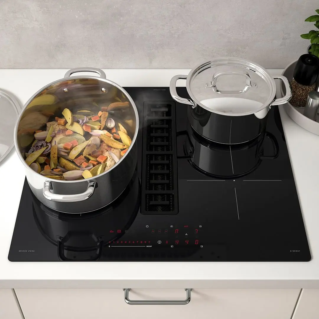 Встраиваемая индукционная варочная панель Ikea Fordelaktig 60см (Black)