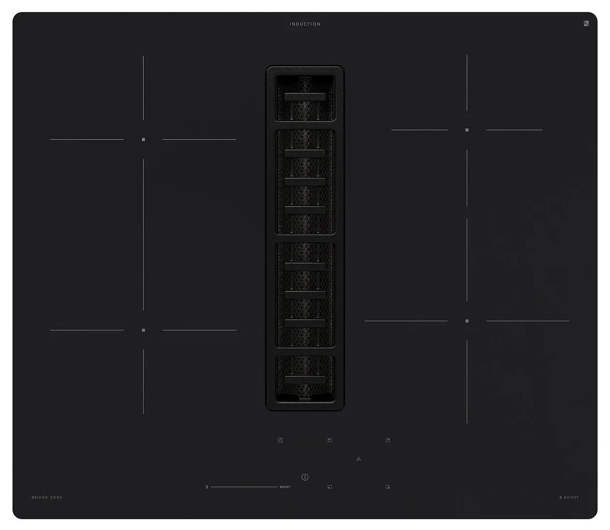 Встраиваемая индукционная варочная панель Ikea Fordelaktig 60см (Black)