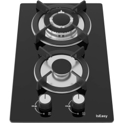 Встраиваемая газовая варочная панель IsEasy MGBG-312A (Black) Thumb