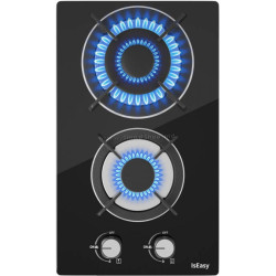 Встраиваемая газовая варочная панель IsEasy MGBG-312A (Black)
