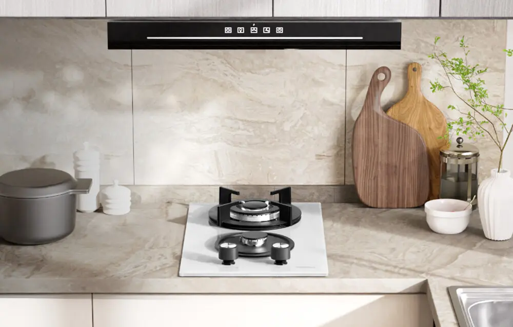 Встраиваемая газовая варочная панель IsEasy MGBG-312A (White) - 5