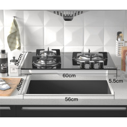 Aragaz incorporabil IsEasy MGBG-603 (Black) Thumb