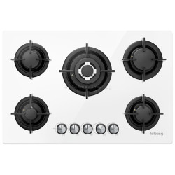 Встраиваемая газовая варочная панель IsEasy MGBG-775 (White)
