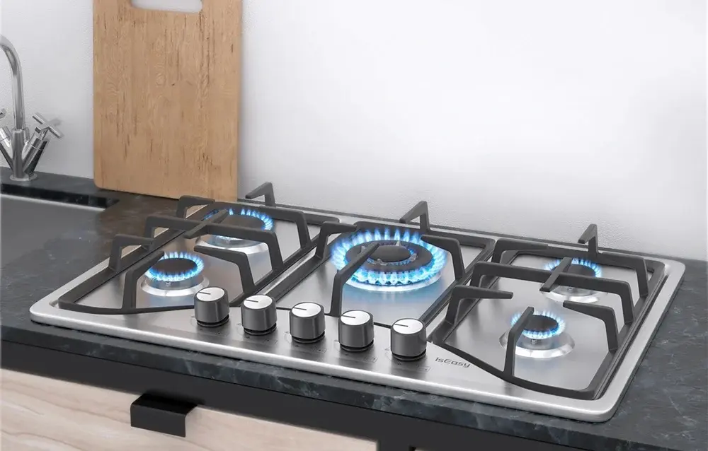 Plita pe gaz incorporabila IsEasy MGBS-765 (Inox) - 2