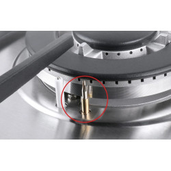 Plita pe gaz incorporabila IsEasy MGBS-765 (Inox) Thumb