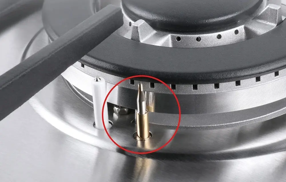 Plita pe gaz incorporabila IsEasy MGBS-765 (Inox) - 4