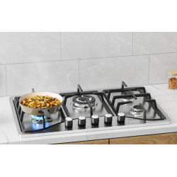Plita pe gaz incorporabila IsEasy MGBS-765 (Inox) Thumb