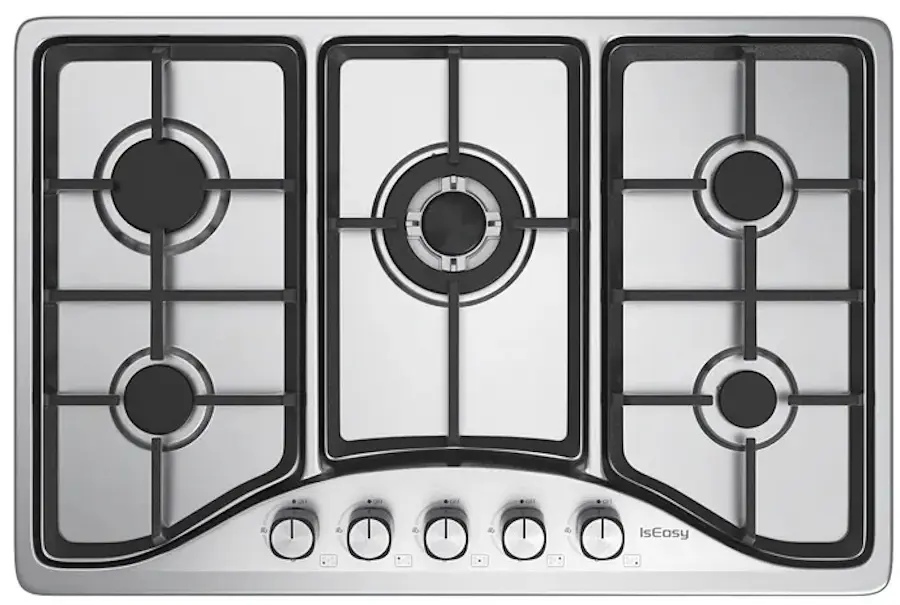 Plita pe gaz incorporabila IsEasy MGBS-765 (Inox)