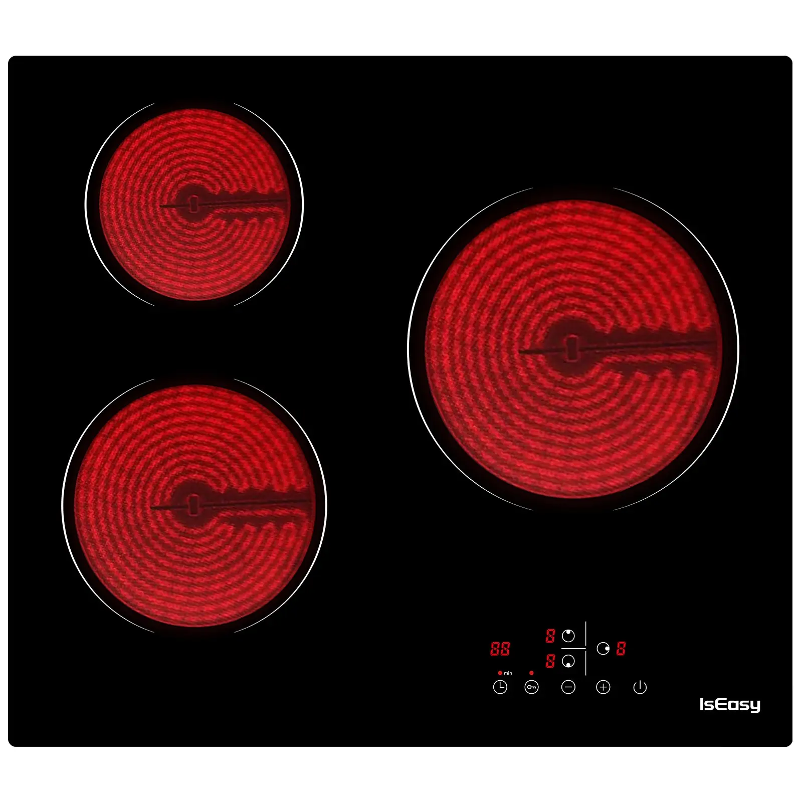 Встраиваемая индукционная варочная панель IsEasy LT3-22 (Black) - 2