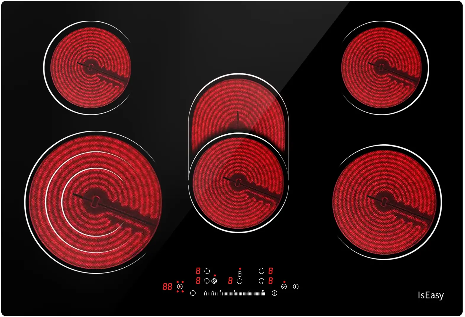 Plita incorporabila cu inductie IsEasy LT5-04 (Black)