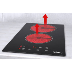 Встраиваемая варочная индукционная панель IsEasy T2V-01M (Black) Thumb