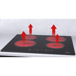 Встраиваемая варочная индукционная панель IsEasy T4-04 (Black) Thumb