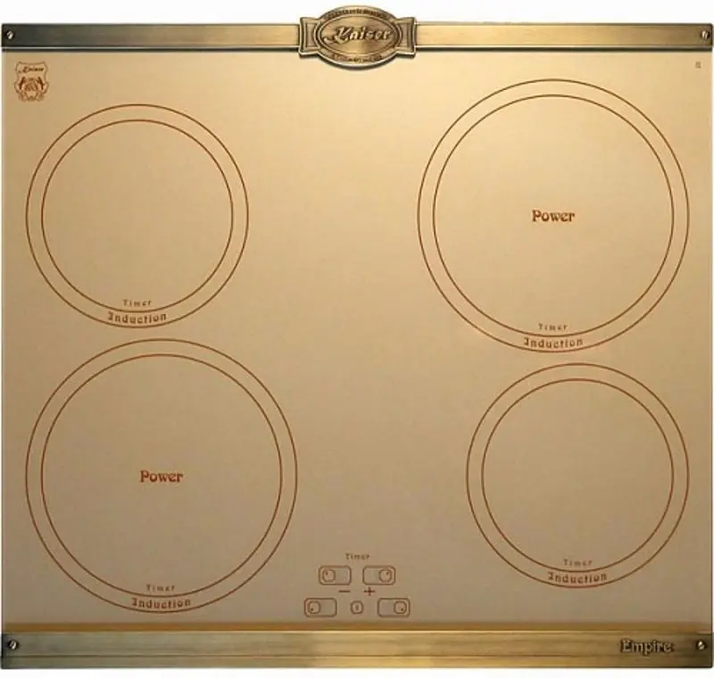 Plita electrica incorporabila Kaiser KCT 6395 IElfEm (Ivory)