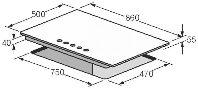 Встраиваемая газовая варочная панель Kaiser KG 9325 Em Turbo (Anthracite)