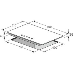 Aragaz incorporabil Kaiser KG 9356 Turbo (Inox) Thumb