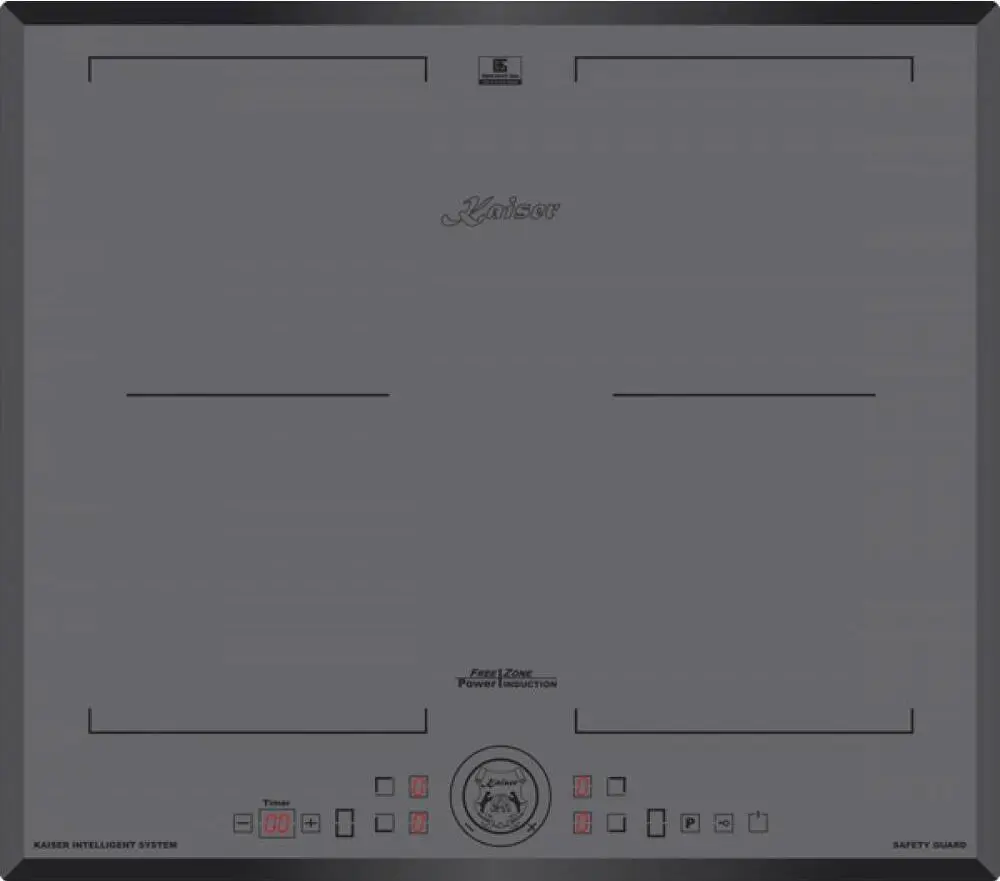 Plita incorporabila cu inductie Kaiser Avantgarde PRO KCT 6730 FIG (Grey)