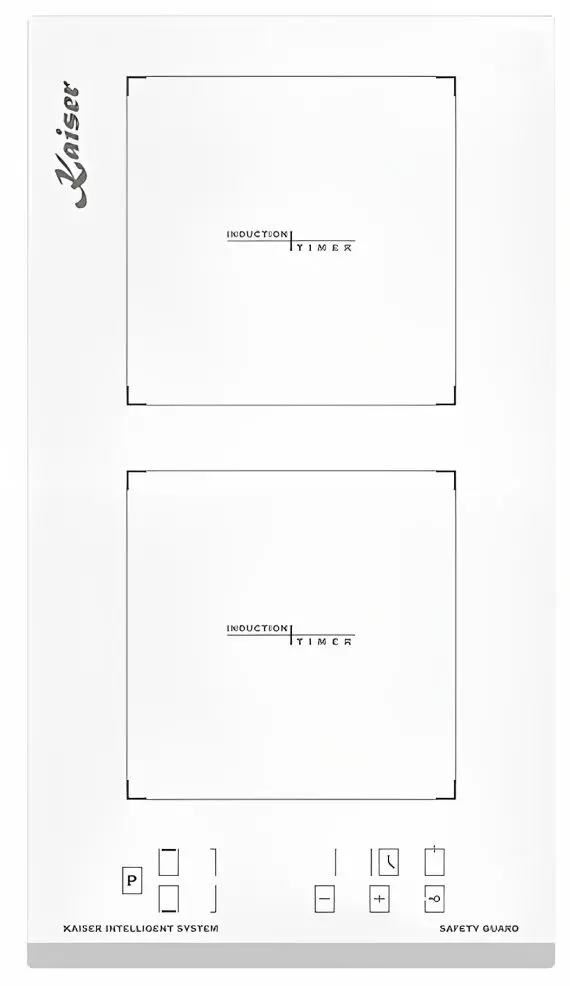 Plita inductiva incorporabila Kaiser Grand Chef KCT 3726 FI W (White)
