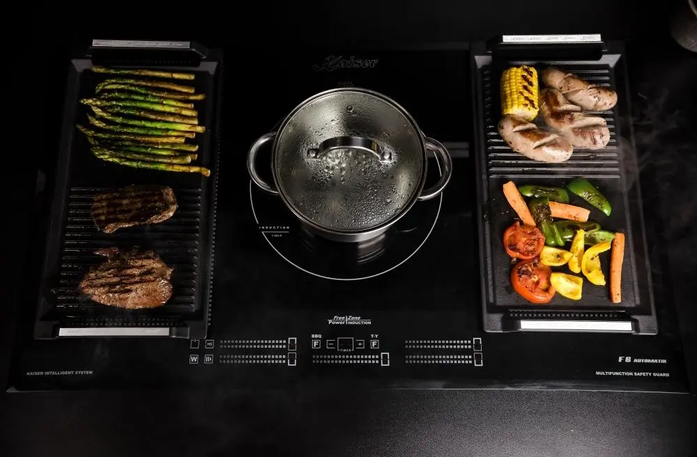 Встраиваемая индукционная варочная панель Kaiser KCT 777 FI (Black)