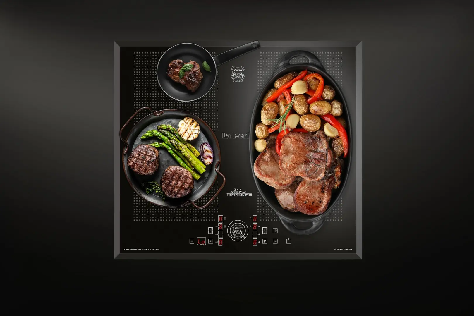 Встраиваемая индукционная варочная панел Kaiser La Perle KCT 61 FI (Black)