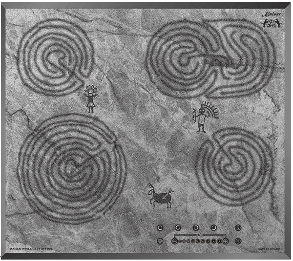 Plita electrica incorporabila Kaiser KCT 6715 F Ara (Gray)