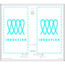 Встраиваемая индукционная варочная панель Kaiser La Perle KCT 67 FIW (White) Thumb