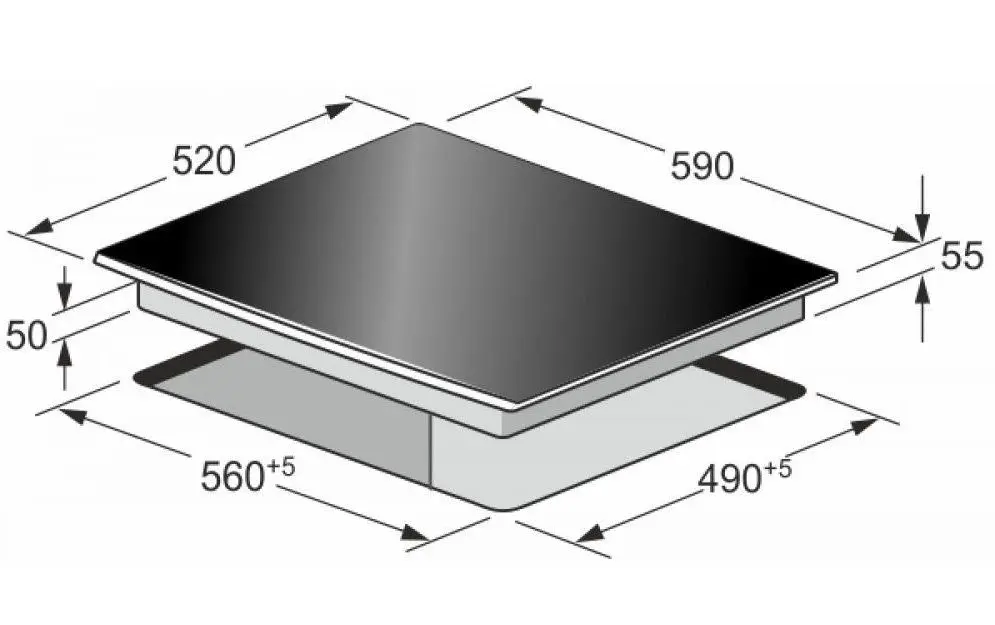 Встраиваемая индукционная варочная панель Kaiser La Perle KCT 67 FIW (White)