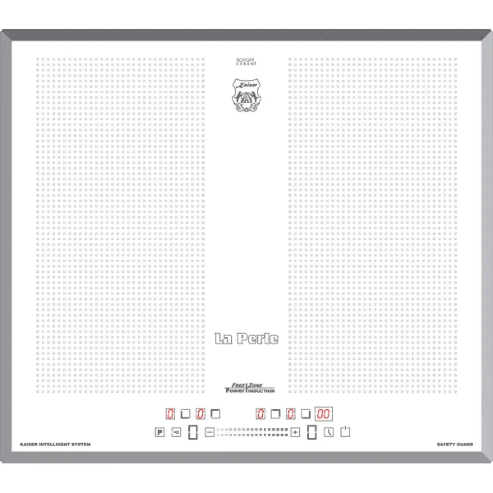 Встраиваемая индукционная варочная панель Kaiser La Perle KCT 67 FIW (White)