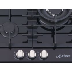 Plita incorporabila de gatit pe gaz Kaiser Grand Chef KCG 4380 Turbo (Black) Thumb