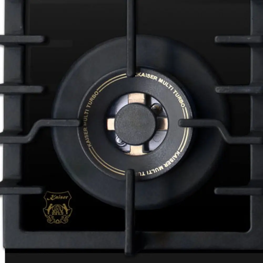 Aragaz incorporabil Kaiser KCG 6335 Em Turbo (Black)