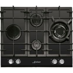 Plita incorporabila de gatit pe gaz Kaiser KCG 6394 Turbo Romb (Black)