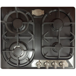 Aragaz incorporabil Kaiser Empire KG 6325 Em Sil Turbo (Black)