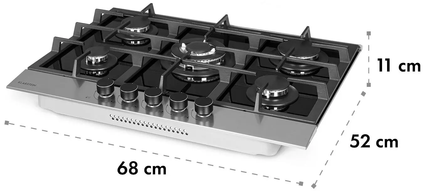 Aragaz incorporabil Klarstein Alchemist 5 (Black) - 2