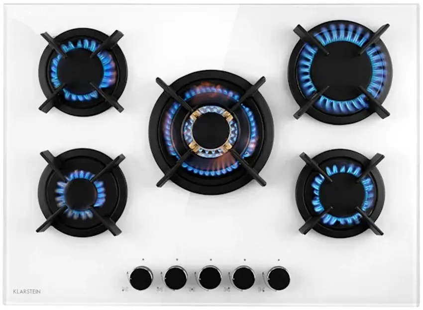 Aragaz incorporabil Klarstein Goldflame 5 10035615 (White)