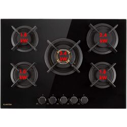 Aragaz incorporabil Klarstein Goldflame 5 (Black) Thumb