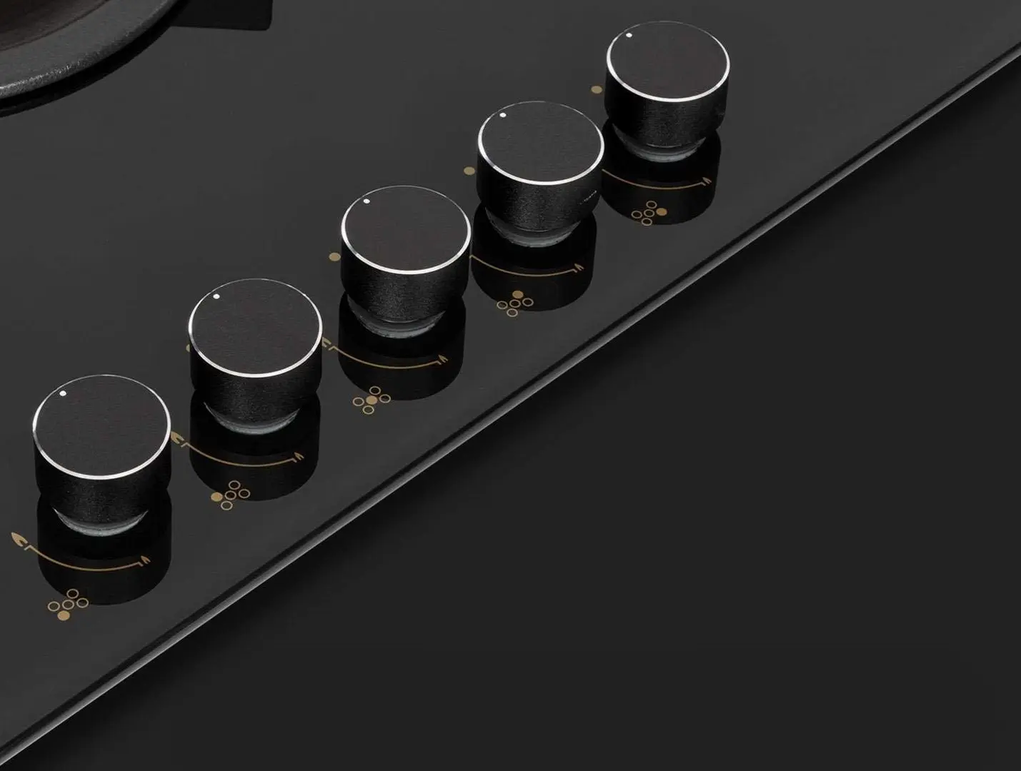 Aragaz incorporabil Klarstein Goldflame 5 (Black) - 6