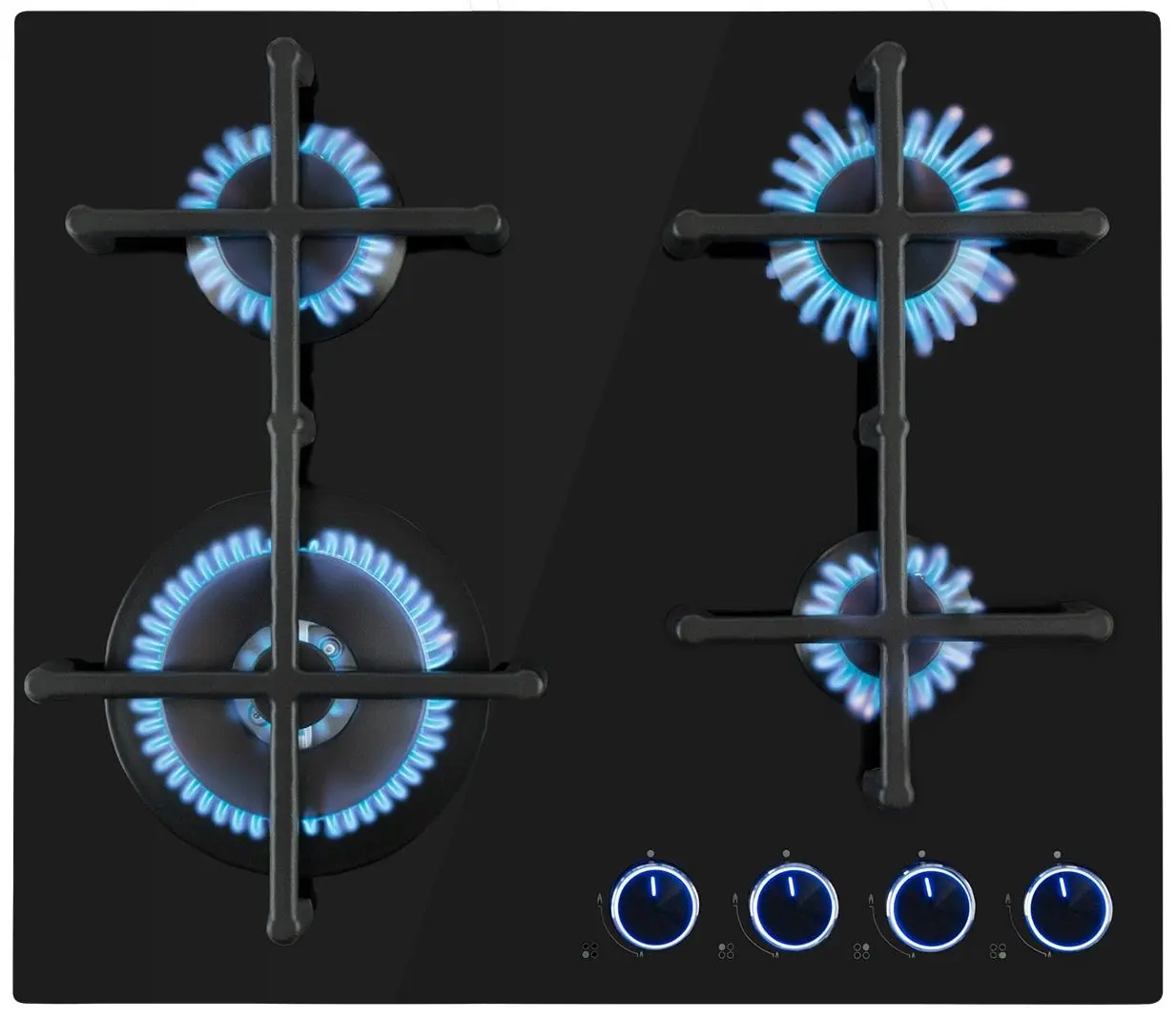 Aragaz incorporabil Klarstein Illuminosa 4 (Black)