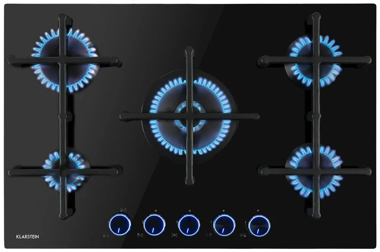 Aragaz incorporabil Klarstein Illuminosa 5 (Black)