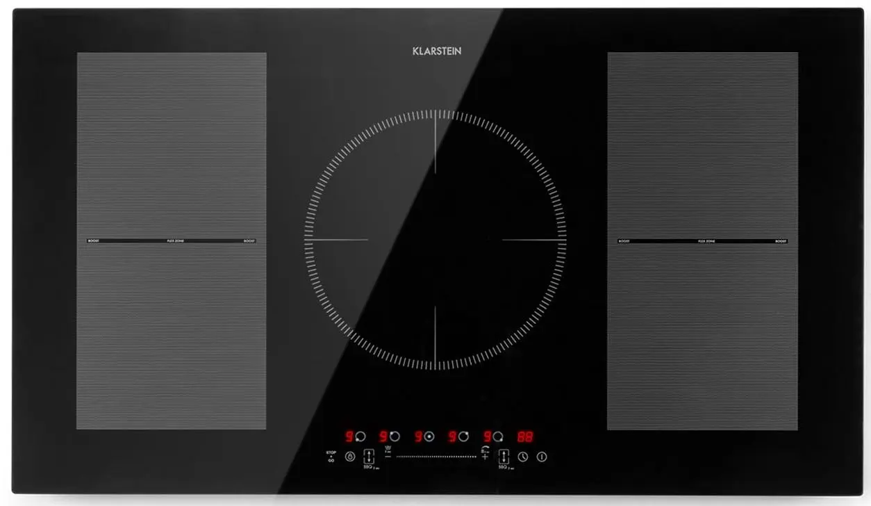 Plita incorporabila cu inductie Klarstein Delicatessa 90 Flex 10035182 (Black)