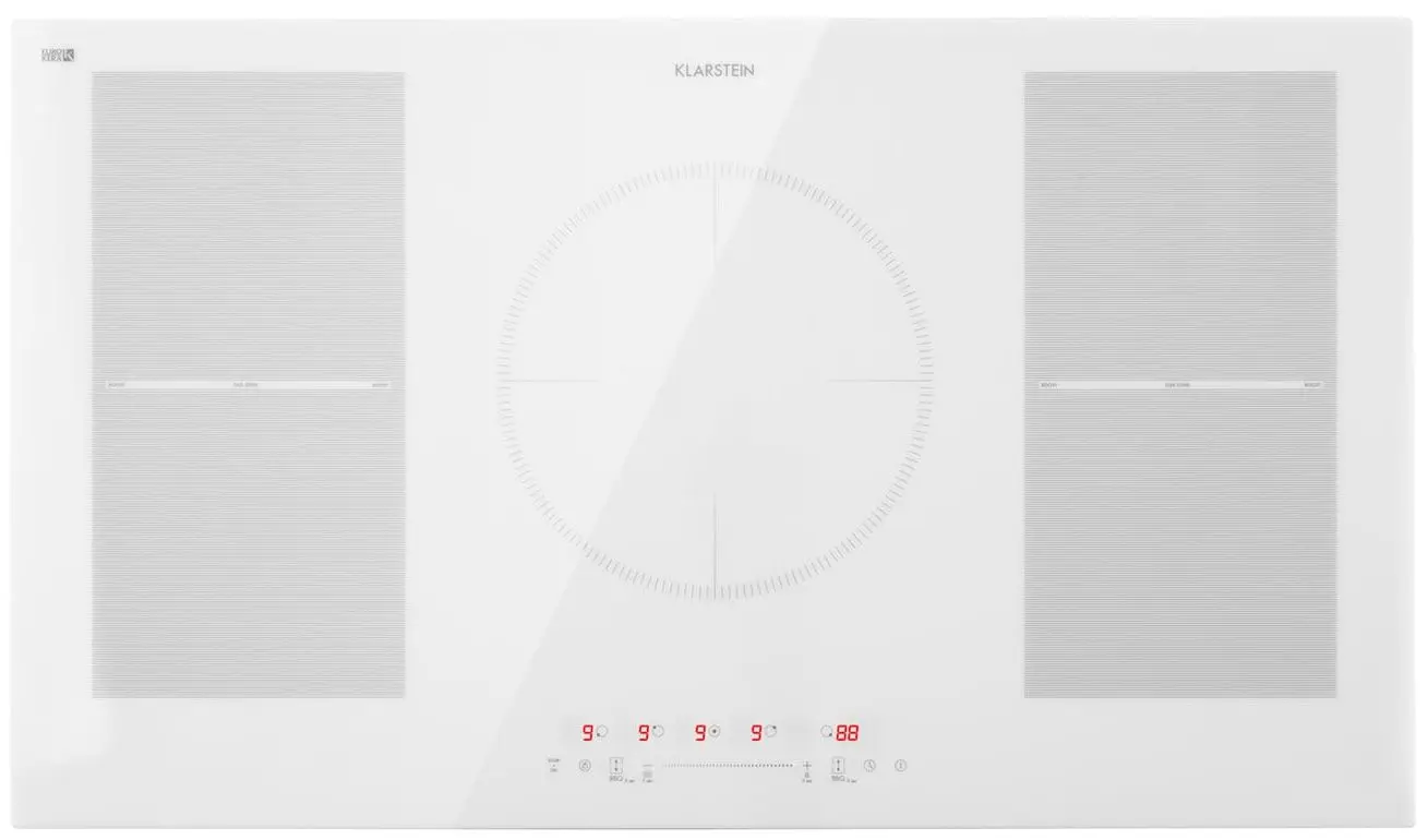 Plita incorporabila cu inductie Klarstein Delicatessa 90 Flex 10035601 (White)