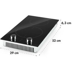 Plita incorporabila cu inductie Klarstein Kochheld 2 (Black) Thumb