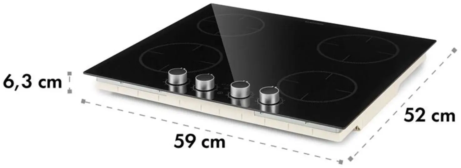 Plita incorporabila cu inductie Klarstein Kochheld (Black) - 2