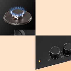 Aragaz incorporabil combinat Klarstein MultiChef 5 (Black) Thumb