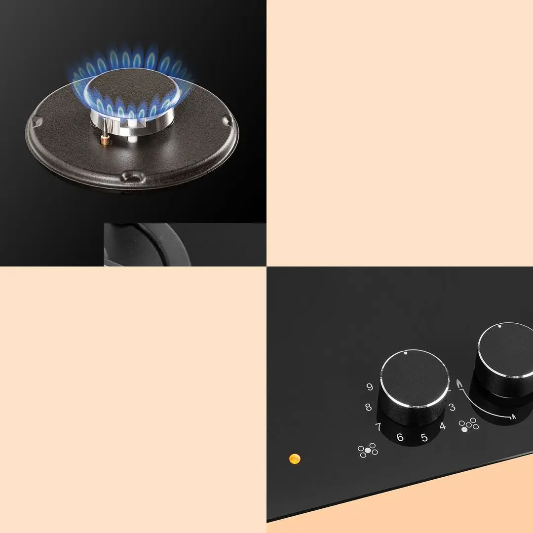 Aragaz incorporabil combinat Klarstein MultiChef 5 (Black) - 4