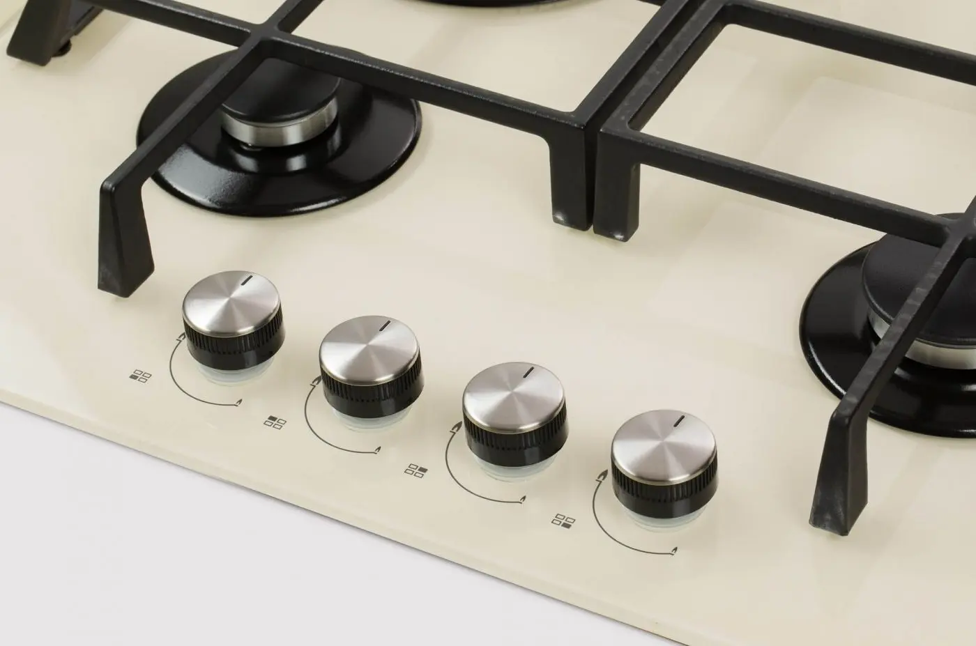 Встраиваемая газовая варочная панель LDK Cordoba WOK JZ4BEIJE60 (Beige) - 3