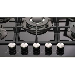 Встраиваемая газовая варочная панель LDK Marbella WOK JZ5BK75 (Black) Thumb