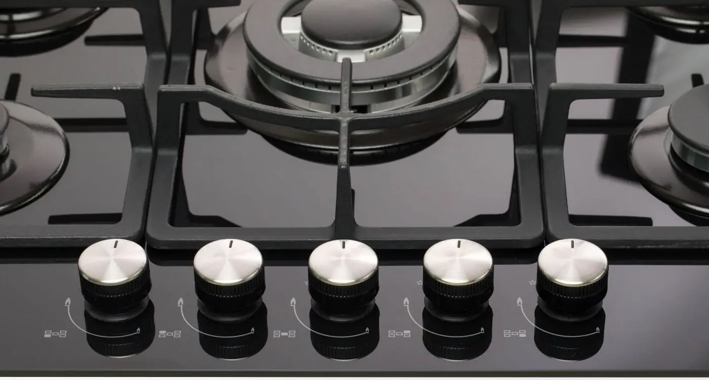 Встраиваемая газовая варочная панель LDK Marbella WOK JZ5BK75 (Black) - 3