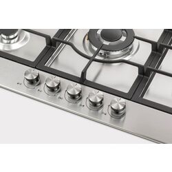 Встраиваемая газовая варочная панель LDK Marbella WOK JZ5IX90 (Inox) Thumb