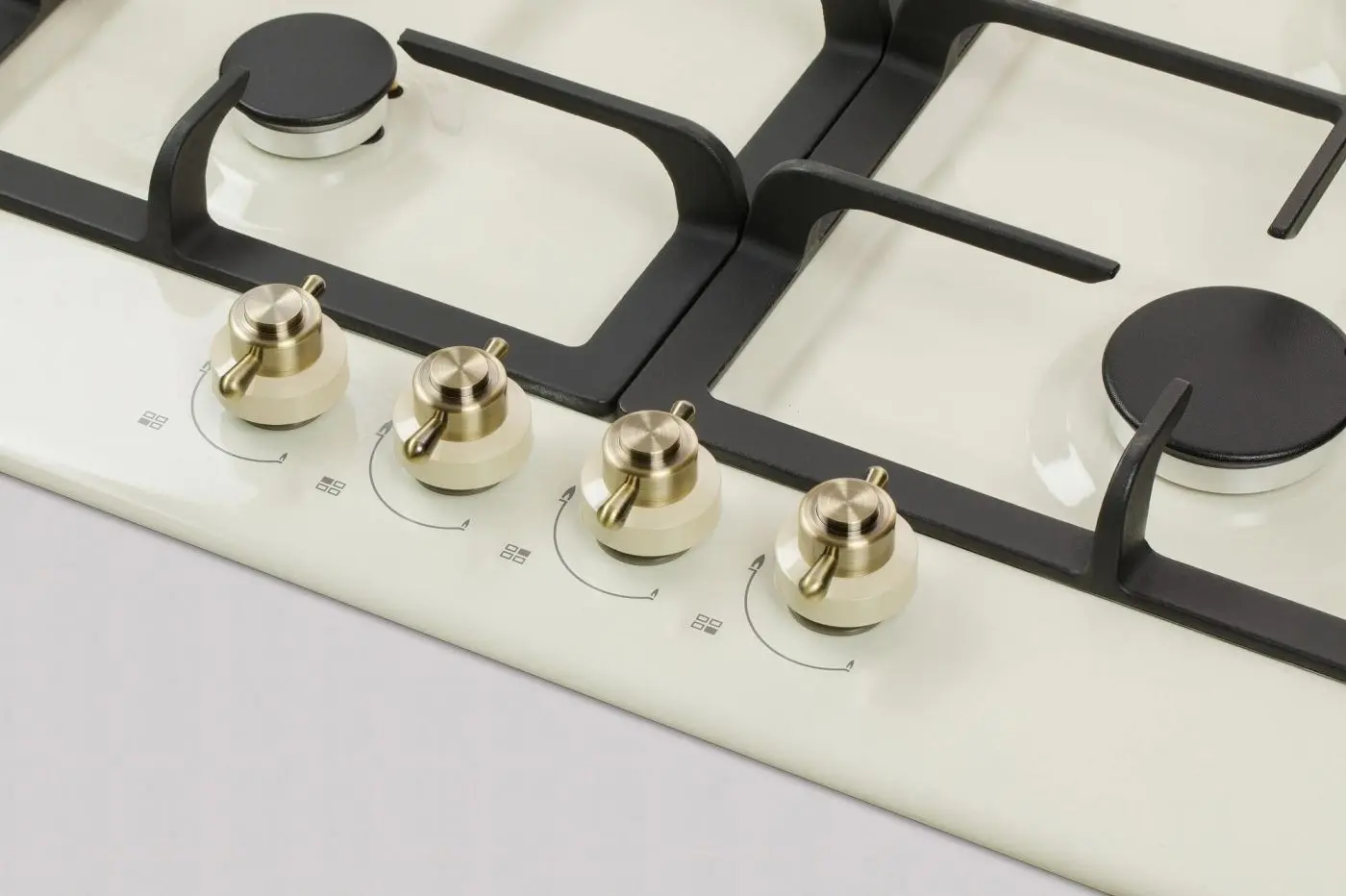 Встраиваемая газовая варочная панель LDK Oviedo JZ4BEIGE60 (Beige) - 2